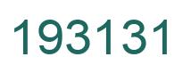 Número 193131 imagen verde