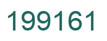 Number 199161 green image