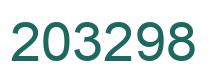 Número 203298 imagen verde