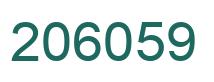 Número 206059 imagen verde