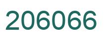 Número 206066 imagen verde