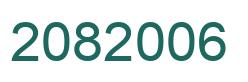 Number 2082006 green image