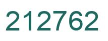 Número 212762 imagen verde