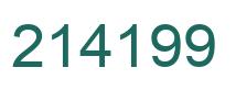 Número 214199 imagen verde