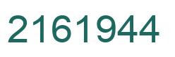 Número 2161944 imagen verde
