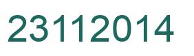 Número 23112014 imagen verde