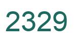 Number 2329 green image