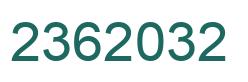 Número 2362032 imagen verde