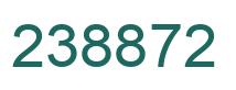 Number 238872 green image