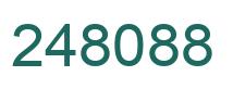 Número 248088 imagen verde