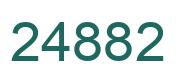 Número 24882 imagen verde