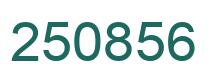 Número 250856 imagen verde