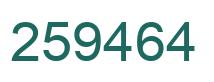 Número 259464 imagen verde