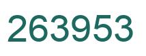 Número 263953 imagen verde