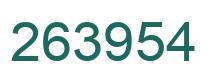 Número 263954 imagen verde