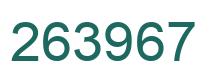 Número 263967 imagen verde
