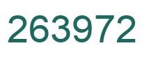 Número 263972 imagen verde
