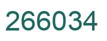 Número 266034 imagen verde