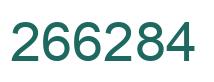 Número 266284 imagen verde