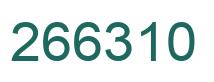 Número 266310 imagen verde