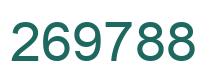 Número 269788 imagen verde