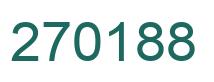 Número 270188 imagen verde