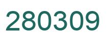 Número 280309 imagen verde