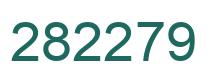Número 282279 imagen verde
