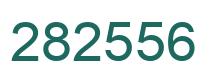 Número 282556 imagen verde