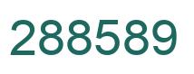Número 288589 imagen verde