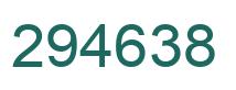 Número 294638 imagen verde