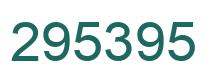 Número 295395 imagen verde