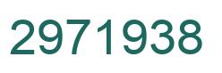 Número 2971938 imagen verde