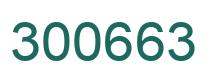 Número 300663 imagen verde