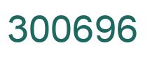 Número 300696 imagen verde