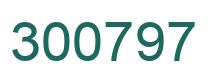 Number 300797 green image
