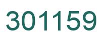 Número 301159 imagen verde