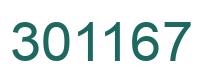 Número 301167 imagen verde