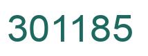 Número 301185 imagen verde
