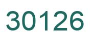 Number 30126 green image