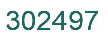 Número 302497 imagen verde