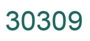 Number 30309 green image