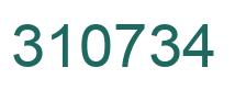 Número 310734 imagen verde