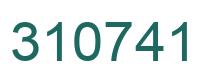 Número 310741 imagen verde