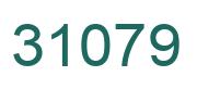 Number 31079 green image