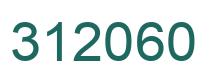 Número 312060 imagen verde