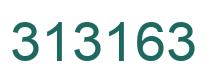 Number 313163 green image