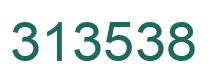 Número 313538 imagen verde