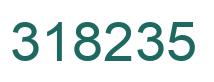 Número 318235 imagen verde