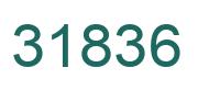 Number 31836 green image
